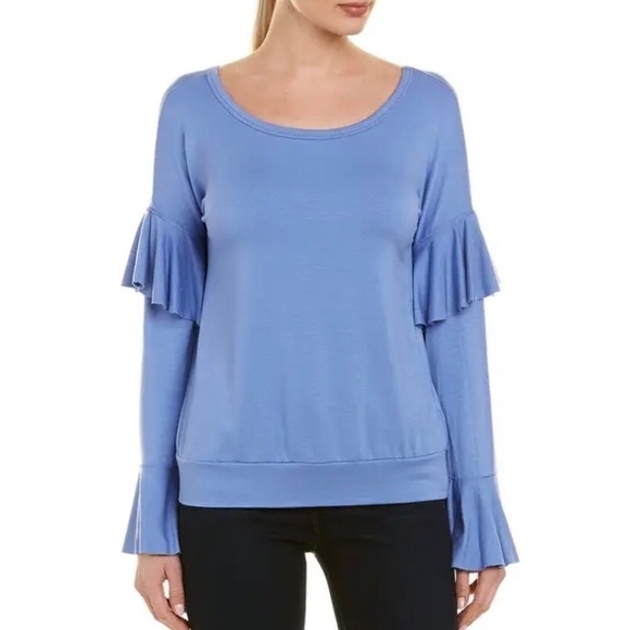 Bailey 44 blue Valedictorian top, NWT, large - Picture 1 of 8